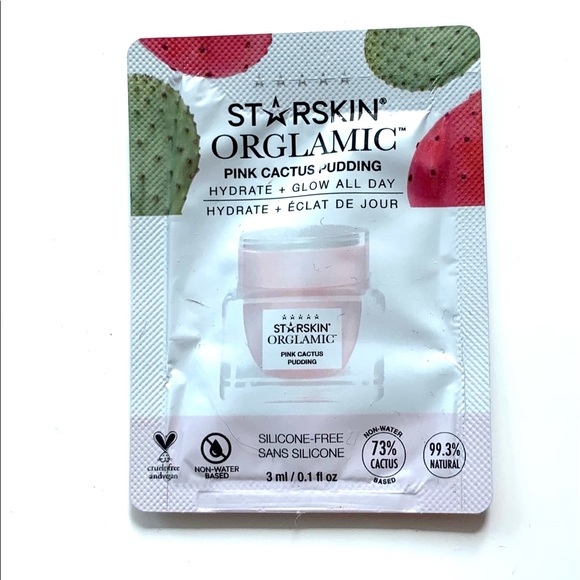 🆕 STARSKIN Orglamic Pink Cactus Mini Pudding - Picture 1 of 2